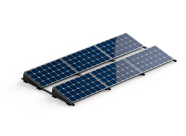 BluBase connect montagesyssteem plat dak landscape onderconstructie zonnepanelen installatie outlet solar